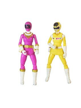 Hasbro Power Rangers Lightning Collection Zeo Ranger Pink/Yellow Action Figures